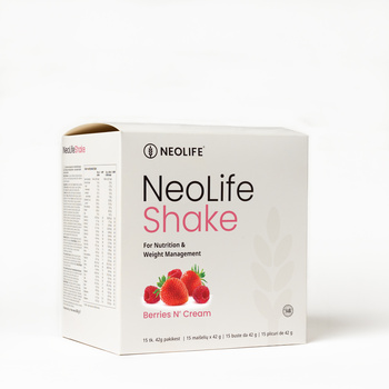 NeoLifeShake Berries n' Cream, toidukorra asendaja, marjamaitseline valgujook